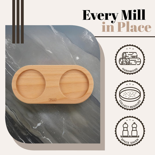 JHuxe RTN1 Salt Pepper Mill Tray