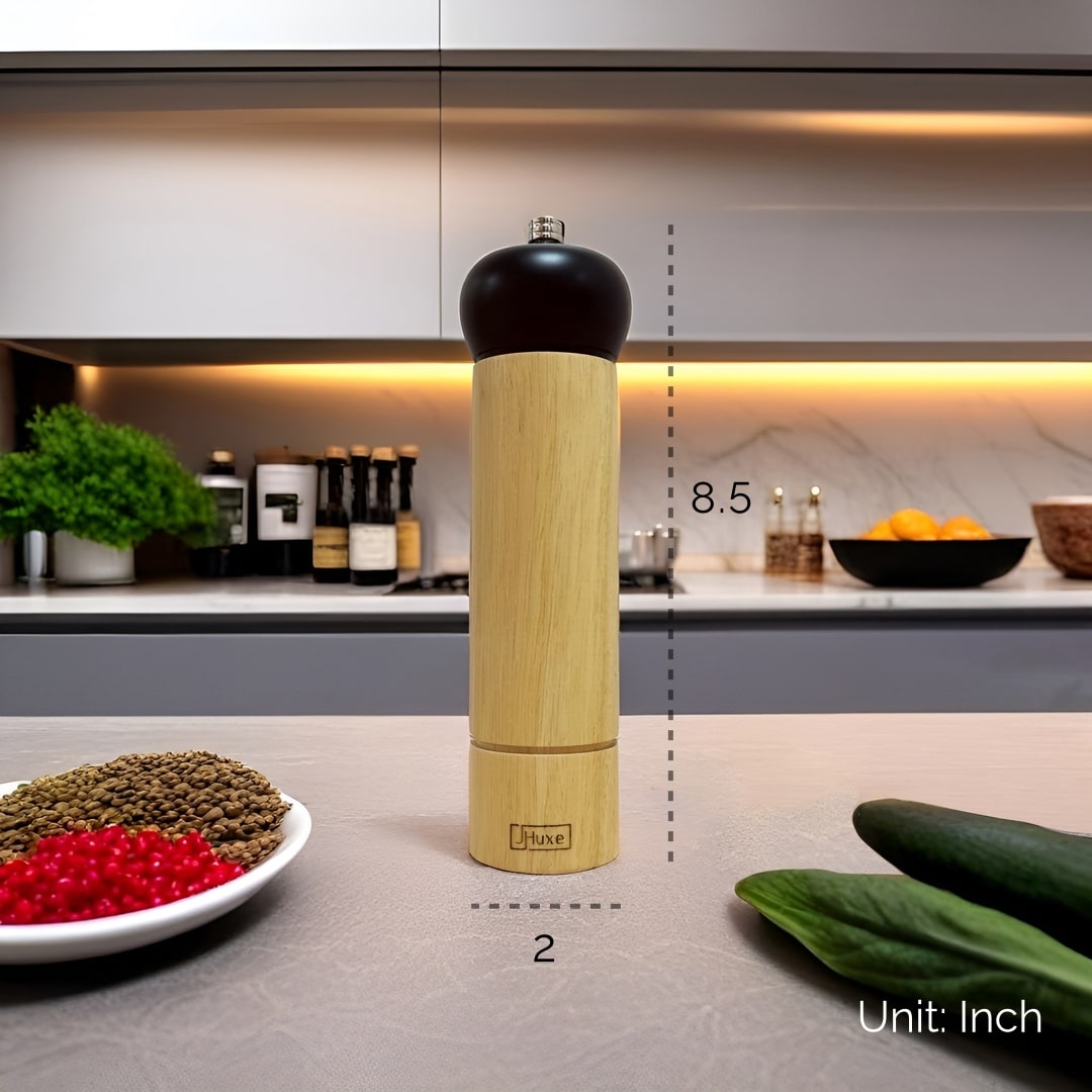 JHuxe SE1 Wooden Pepper Mill