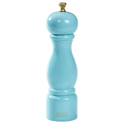 JHuxe EE1-BL Blue Wood Salt Mill